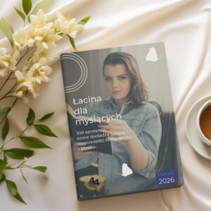 Okładka ebooka „Łacina dla myślących” – łacińskie sentencje na maturę z polskiego