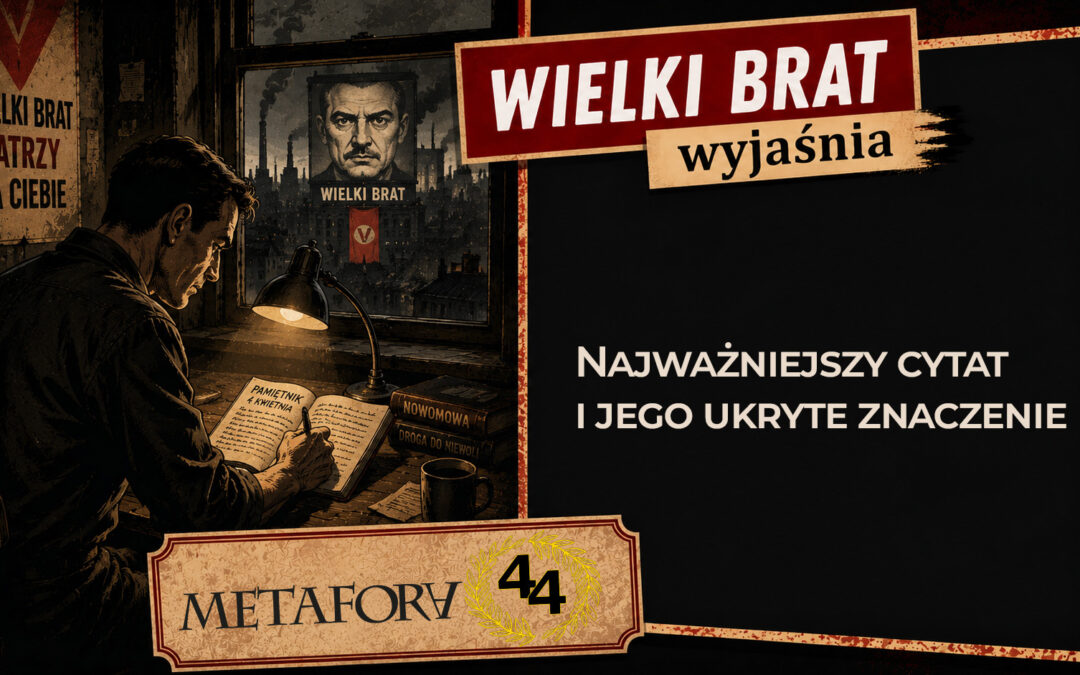 Rok 1984 – najważniejszy cytat i jego ukryte znaczenie